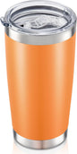 20 oz Tumbler with Lid Stainless Steel Insulated Tumblers, 1 Pack | Leak Proof by Unknown