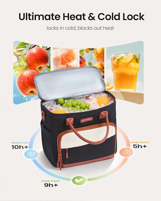 LOVEVOOK Lunch Box for Women, Adult Lunch Bag for Work - Image 4