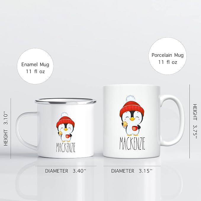 Personalized Mug for Kids, Girls | Customized Hot Chocolate, Coffee & Tea Cup | - Image 3