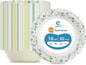 30 Pack Paper Bowls, 16 Oz Disposable Soup Bowl, Heavy Duty Printed Disposable by Unknown