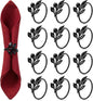 WILLBOND Leaf Napkin Rings Holders Fall Party Napkin Rings by Willbond+Technology+Limited