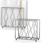 Napkin Holder for Table, 2 Pack Modern Metal Napkin Holders for Paper Napkins & by LWSFF