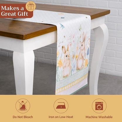 Maison d' Hermine Table Runner 100% Cotton 14.50" x 108" | Table Runners 108 - Image 5