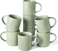famiware Coffee Mug Set for 8, Star 16 oz Catering Mugs Cup Set by Famiware