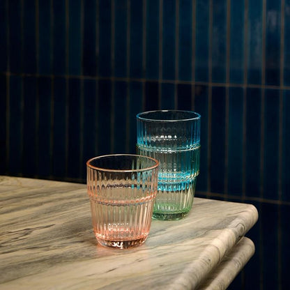 Bormioli Rocco Barshine 10.38 oz. Rocks Stackable Tempered Drinking Glasses - Image 3