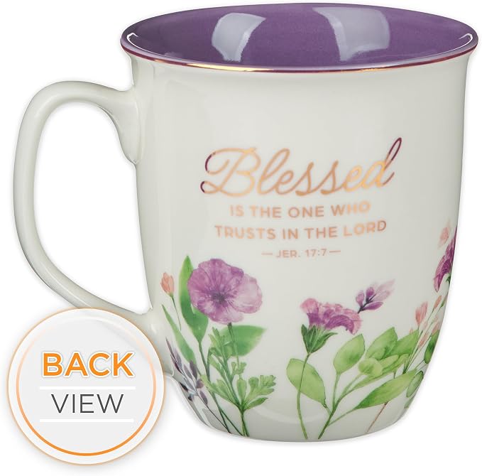 Christian Art Gifts Large Ceramic Inspirational Scripture Coffee & Tea Mug - Image 6