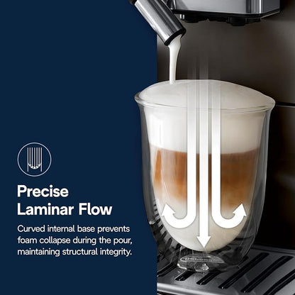 De'Longhi DeLonghi Double Walled Thermo Latte Glasses, 330 milliliters - Image 7