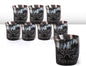 Handicrafts Home Viking Horn Shot Glasses Set of 8, Handmade Natural Ox Horn by HandicraftsHome