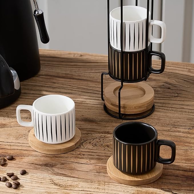 LUKA Porcelain Espresso Cup - Image 6