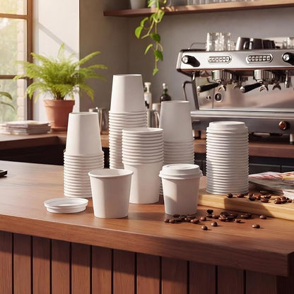 100 Sets 4 oz Disposable Espresso Cup - Image 4