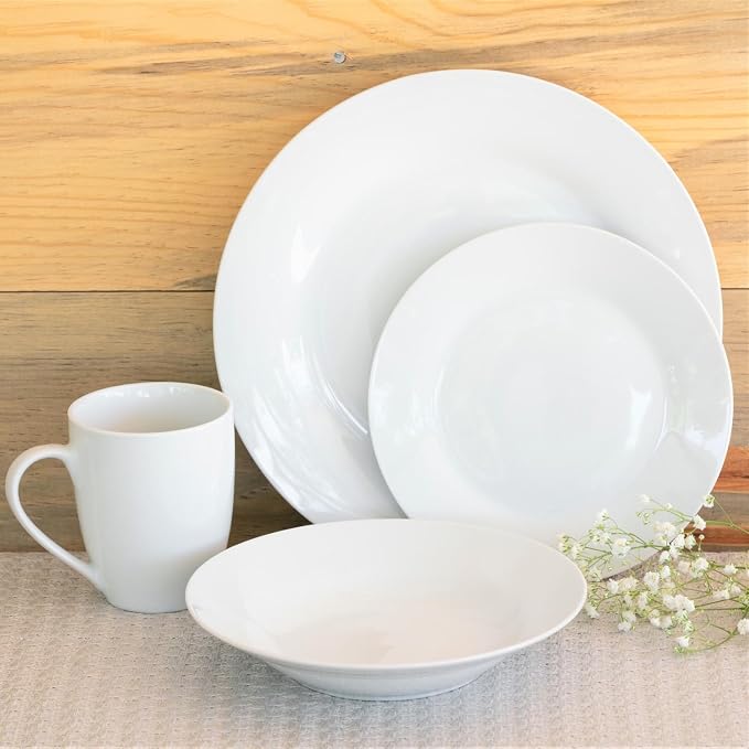 10 Strawberry Street Simply Round 16 Piece Dinnerware Set - Image 4
