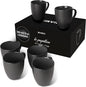 MIAMIO - Coffee Mugs Set of 6 - Le Papillon Collection | Modern ceramic coffee by MIAMIO