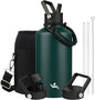 Konokyo 87 oz Insulated Stainless Steel Water Bottle Jug by Konokyo