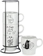 Signature Housewares Stackable Coffee Mug Tower Set by SignatureHousewares