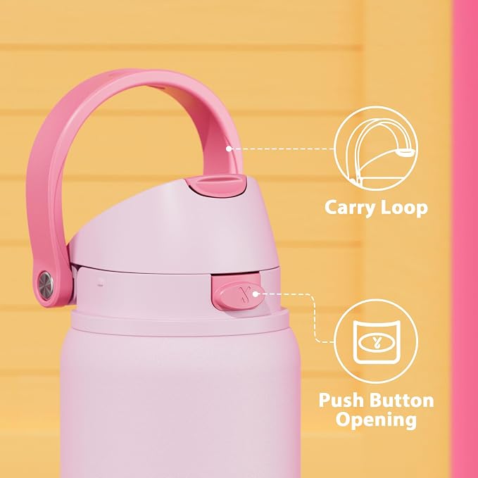 32 oz Insulated Water Bottle for Sports: Meoky Stainless Steel Water Bottle - Image 5