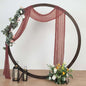 Efavormart 20ft Mauve Gauze Cheesecloth Wedding Arch Drapery Fabric, Extra Long by efavormart