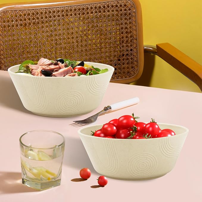 36 oz Wheat Straw Bowl Sets of 6, Alternative - Image 5