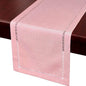 Grelucgo Small Short Handcrafted Solid Color Dining Table Runner, Dresser Scarf by Grelucgo