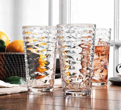 Glaver's Drinking Glasses Set of 10 Highball Glass Cups, 17 Oz Cooler - Image 8