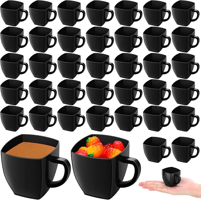 Amyhill 100 Pcs Mini Disposable Tea Cups by Amyhill