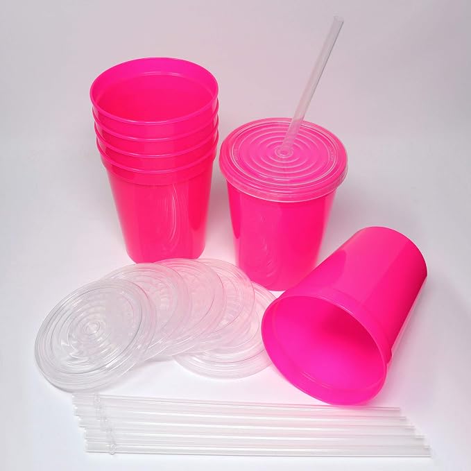Rolling Sands 16 Oz. Reusable Plastic Stadium Cups - Image 4