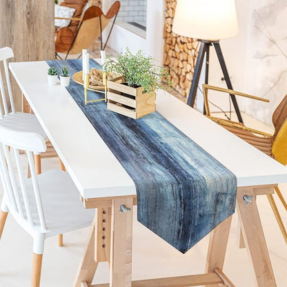 Blue and Grey Table Runner - Image 7