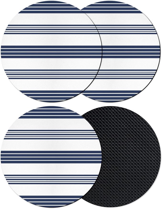 Modern Minimalist Art Coasters Set of 4, Absorbent Coasters by Unknown
