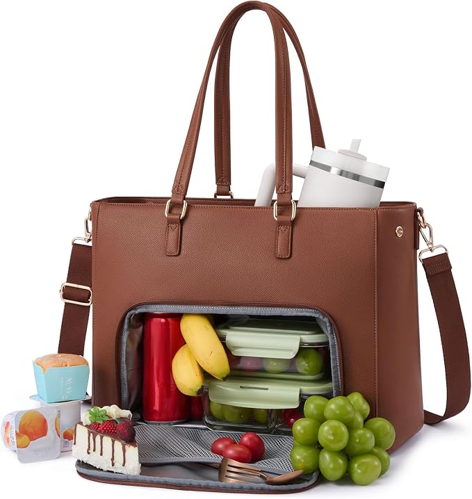 LOVEVOOK Lunch Tote Bag for Women, 3 in 1 Work Bag by LOVEVOOK