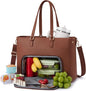 LOVEVOOK Lunch Tote Bag for Women, 3 in 1 Work Bag by LOVEVOOK