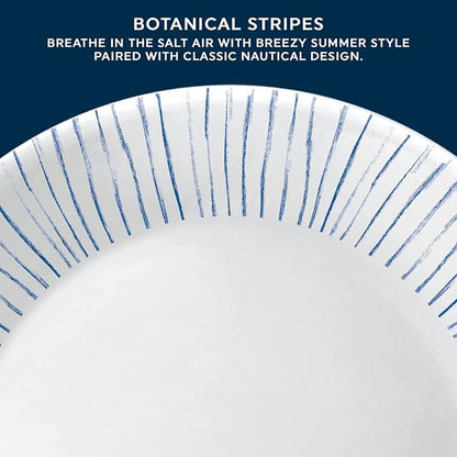 Corelle 6-Piece 10.25" Vitrelle Glass Dinner Plates Lightweight, Chip/Scratch - Image 4