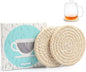4.8" Drink Cotton Coasters Set of 2 by HIYALOT