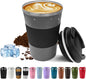 Vacuum Insulated Stainless Steel Travel Coffee Mug, Leak Proof Cup by SPLMIFA
