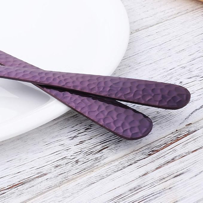 Salad Spoon and Fork Set, 12 Inch Stainless Steel Salad Server, Dishwasher Safe - Image 9