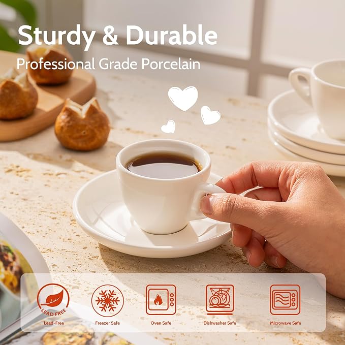 Sweese 2 Ounce Espresso Cups - Image 4