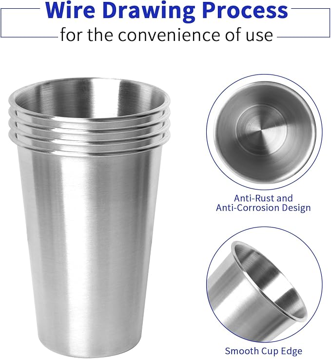 LINALL Stainless Steel Cup - Image 4