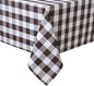 Checkered Tablecloth Rectangle by Hiasan
