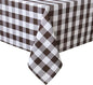 Checkered Tablecloth Rectangle by Hiasan