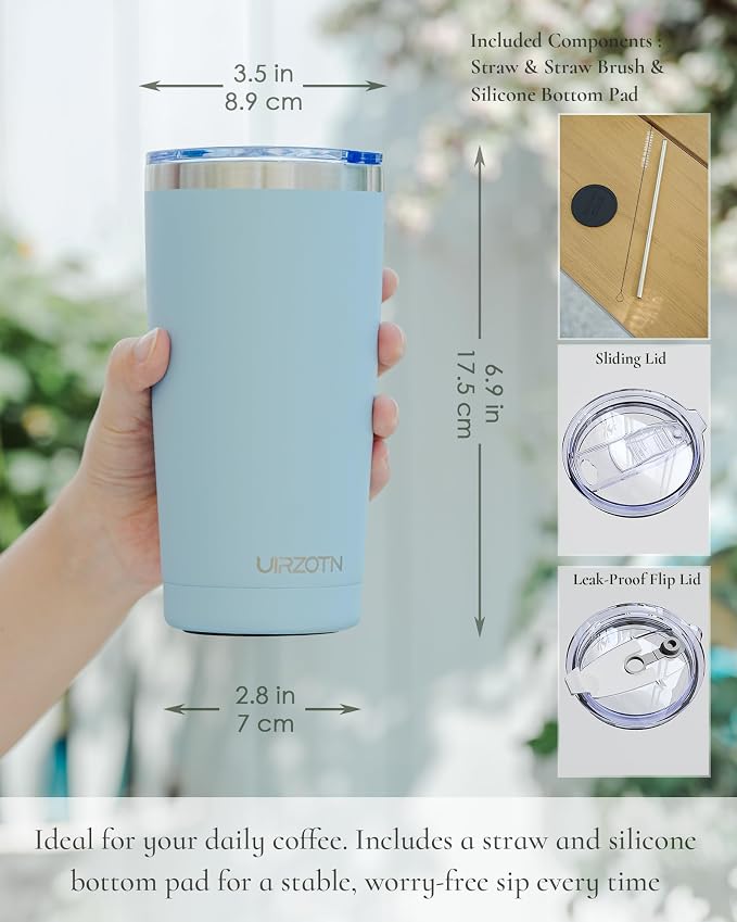 20oz Travel Coffee Tumbler - Image 2