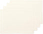 Solino Home Linen Ivory Placemats Set of 4-100% Pure Linen Placemats 14 x 19 Inch for Spring, Easter - Fete