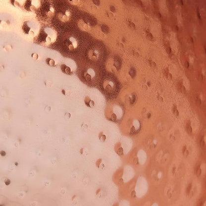 Round Hammered Metal Bowl, Perfect for Serving salads, Fruits and decorative display