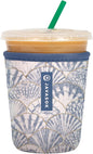 Sok It JavaSok Iced Coffee & Cold Soda Insulated Neoprene Cup Sleeve (Shore Thing, Small: 16-20oz)