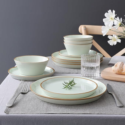 Famiware Saturn Dinnerware Sets, Ceramic Dishes - Image 8