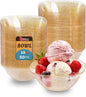 bUCLA 50Pack Gold Glitter Plastic Serving Bowls - 16oz Disposable Serving Bowls by BUCLA
