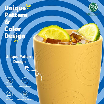 Homienly Drinking Glasses Cups Set of 8 - Image 5