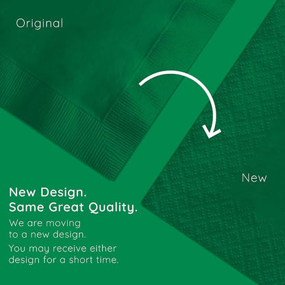Hunter Green Luncheon Napkin, 2 Ply - Image 5