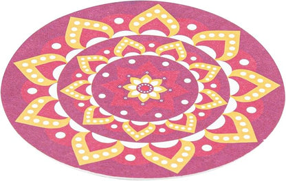 Restaurantware Paper Bar Coasters 480 Count 3.5 Inch Super Absorbent Beverage Coasters Pulpboard Assorted Design Drinkware Coasters Durable Paper Round Assorted
