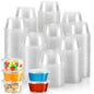 VITEVER Portion Cups With Lids, Small Plastic Containers with Lids, Airtight by VITEVER