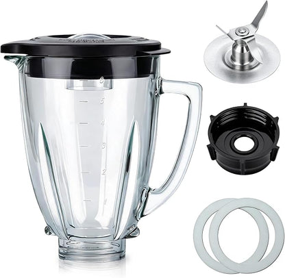 6 Cup Blender Glass Jar, Replacement Pitcher by Unknown