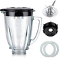 6 Cup Blender Glass Jar, Replacement Pitcher by Unknown