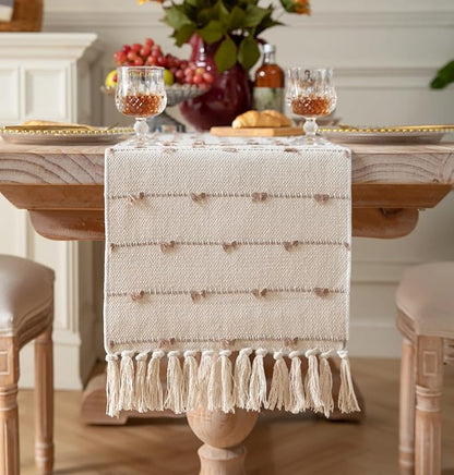 Caflife Boho Table Runner 60 Inchs Long by Caflife